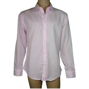 Men Pink Long Sleeve Shirt